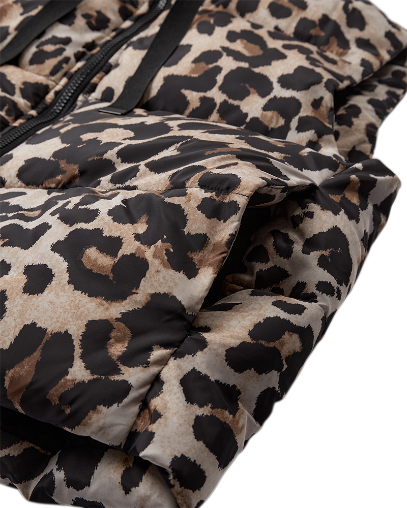 FQJoyco - Wadded Waistcoat - Leopard