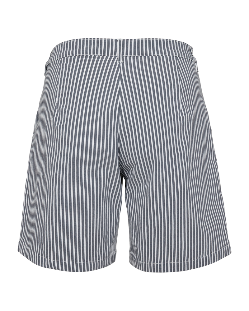 FQrex - gestreepte shorts - blauw en wit