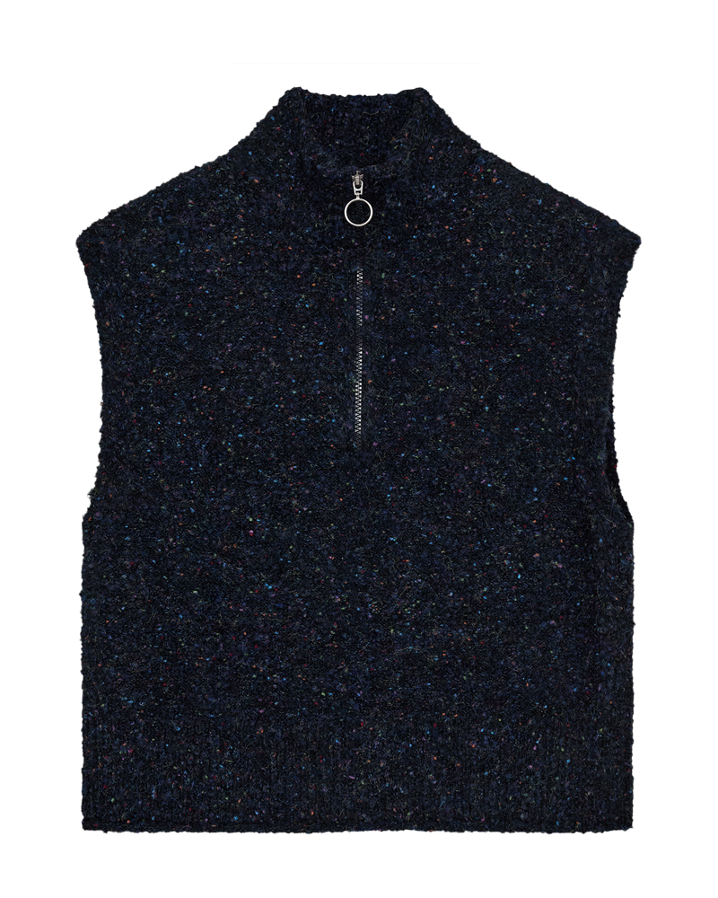 FQGRSNEMES - WAISTCOAT - BLUE