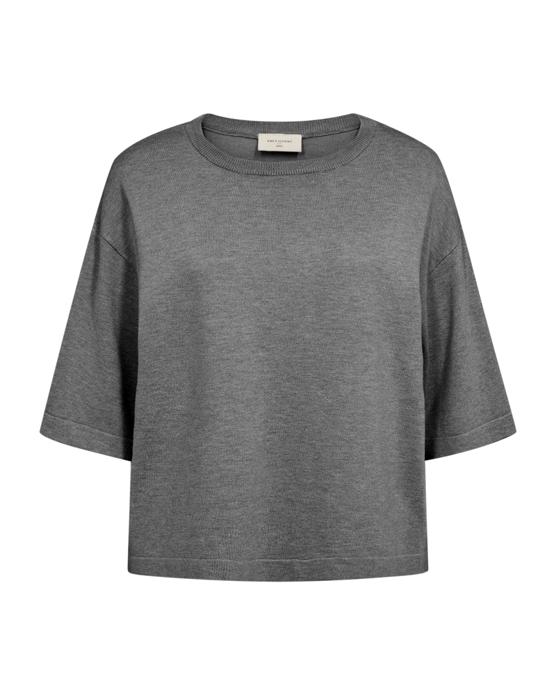 FQCONNY - FINE-KNITTED PULLOVER - GREY