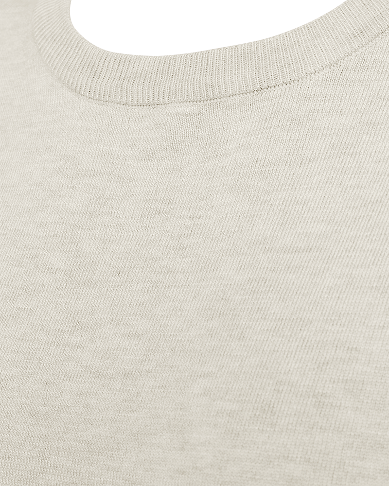FQCONNY - FINE-KNITTED PULLOVER - BEIGE