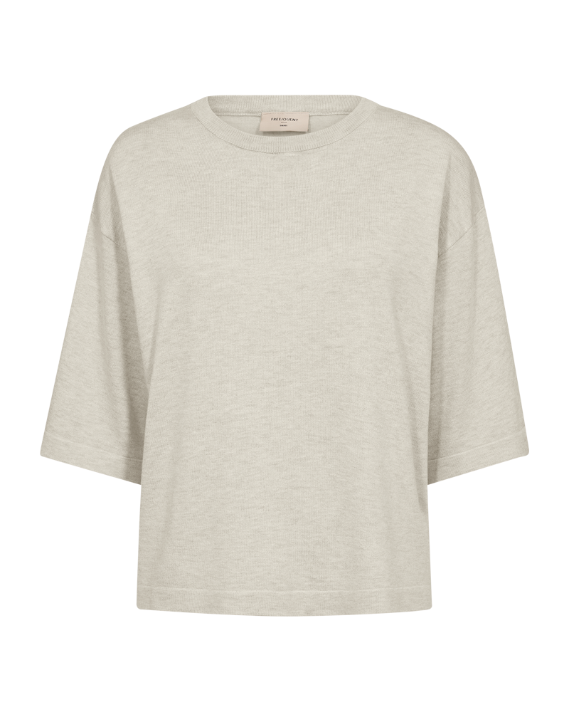 FQCONNY - FINE-KNITTED PULLOVER - BEIGE