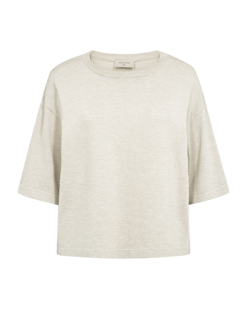 FQCONNY - FINE-KNITTED PULLOVER - BEIGE