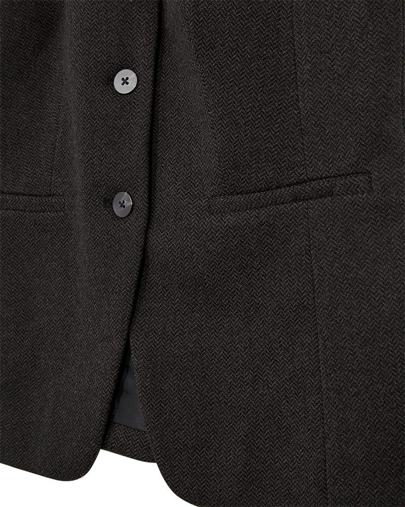 FQSILLEN - WAISTCOAT - BLACK AND GREY