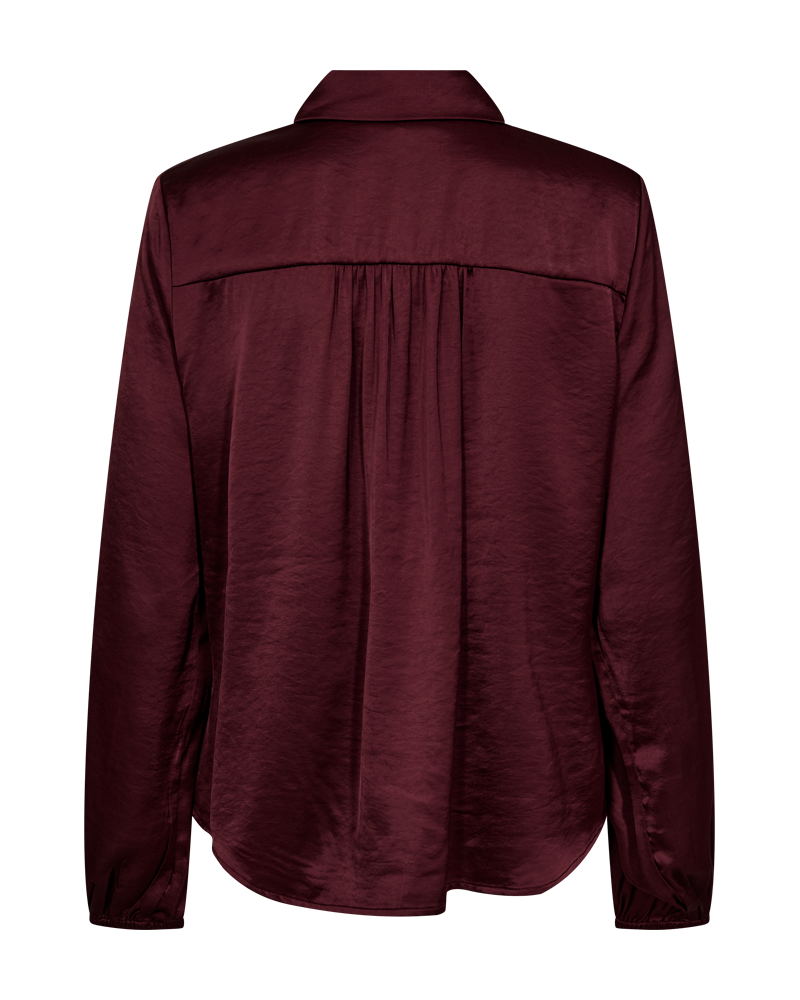 FQDOVE - Blouse met geknoopte details - Bordeaux