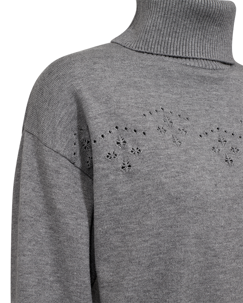 FQCLAURA - PULLOVER - GREY