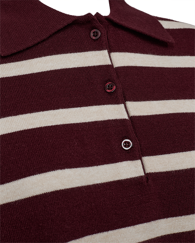FQCLAURA - PULLOVER - Bordeaux