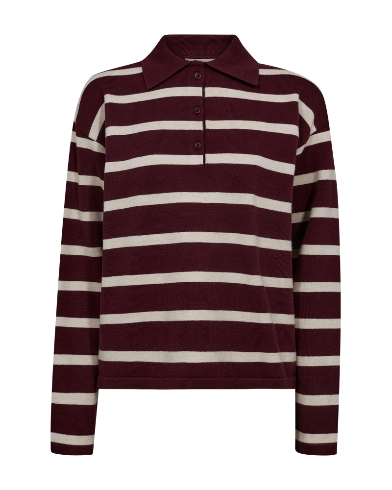 FQCLAURA - PULLOVER - Bordeaux