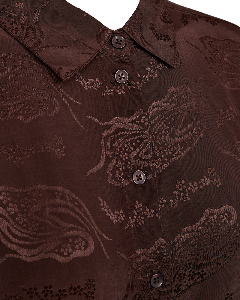 FQLUXA - SHIRT - BROWN