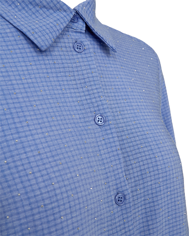 Fqshine - shirt - blauw