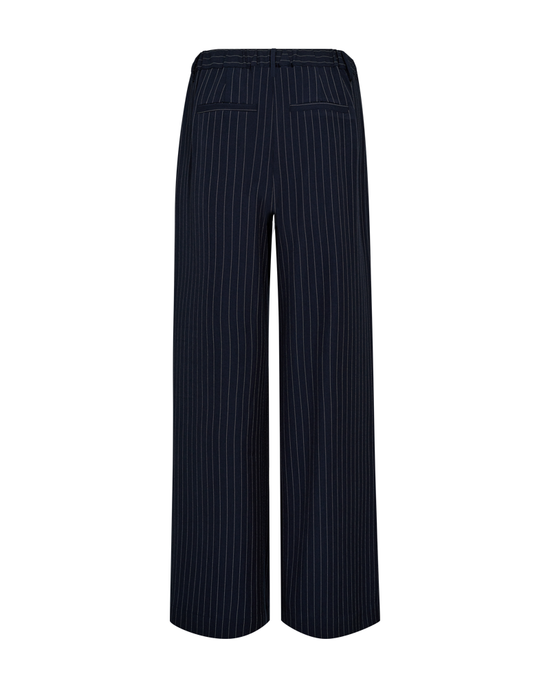 FQMYNTE - broek - blauw en wit