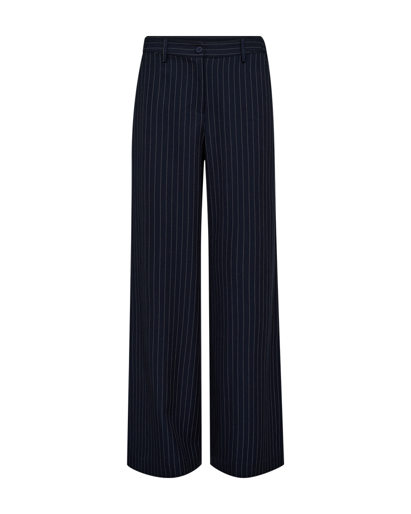 FQMYNTE - broek - blauw en wit