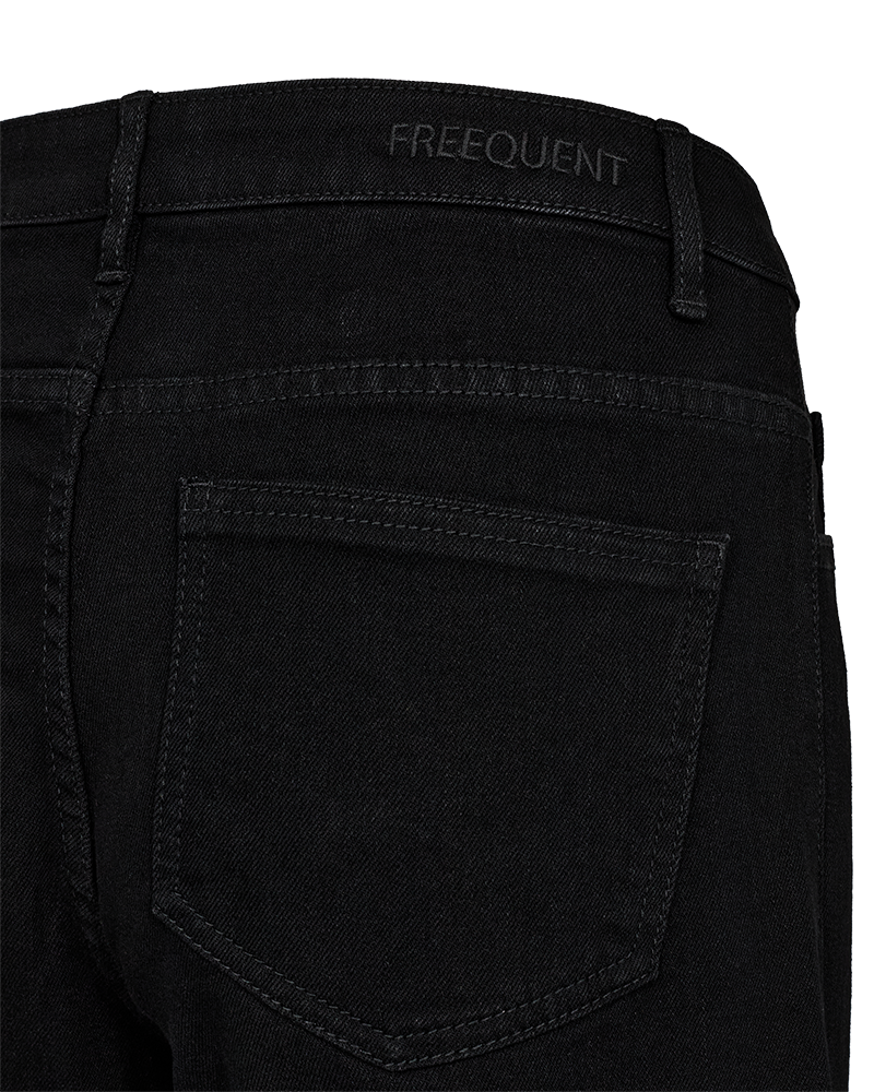 FQSINDY - JEANS - BLACK