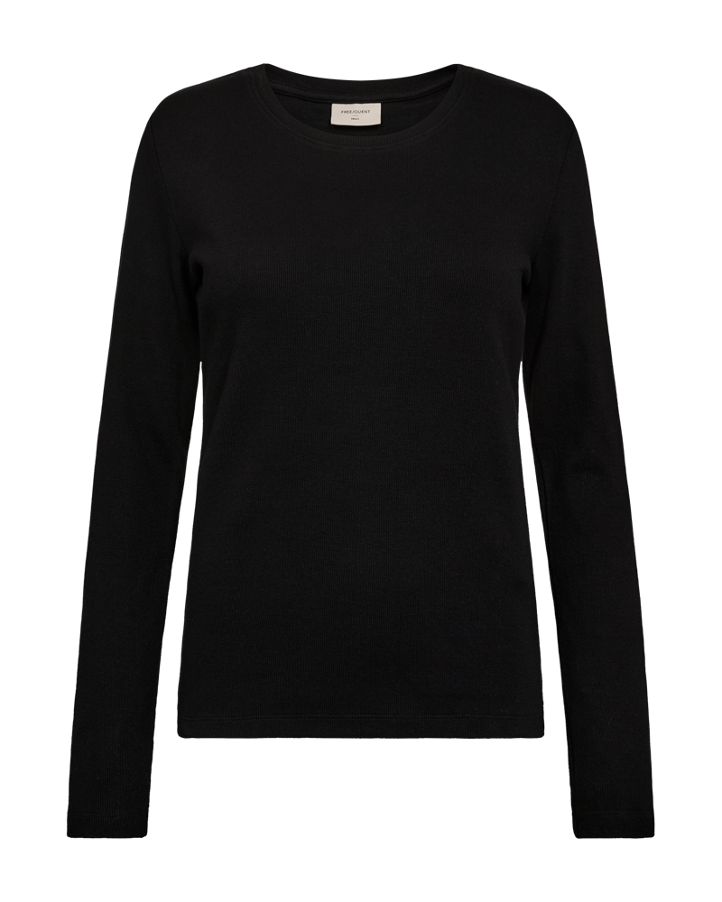 FQEVELYN - LONG-SLEEVED T-SHIRT - BLACK