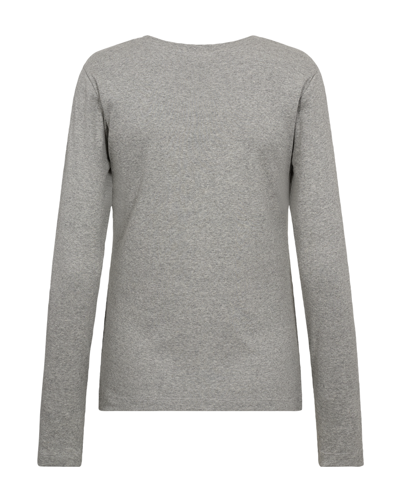 FQEVELYN - LONG-SLEEVED T-SHIRT - GREY