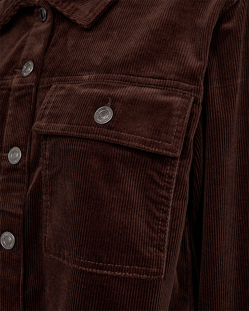 FQCORDY - JACKET - BROWN
