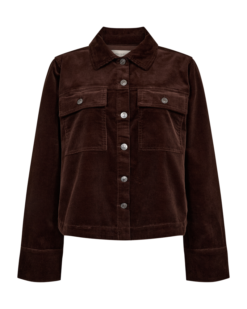 FQCORDY - JACKET - BROWN