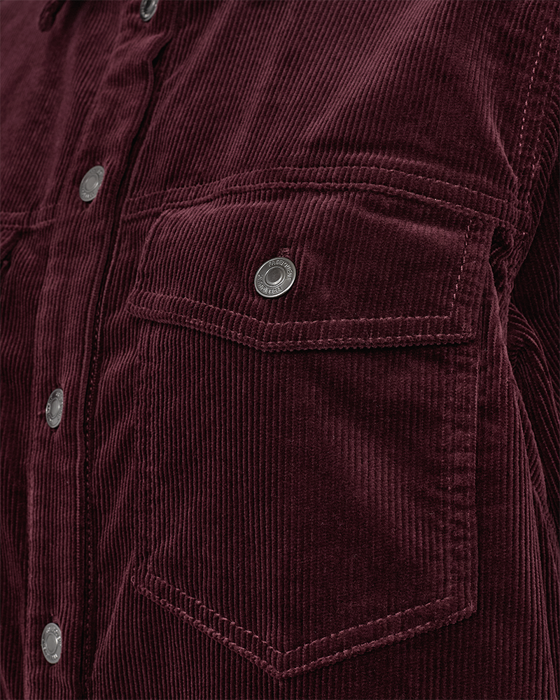 Fqcordy - Velvet jurk - bordeaux