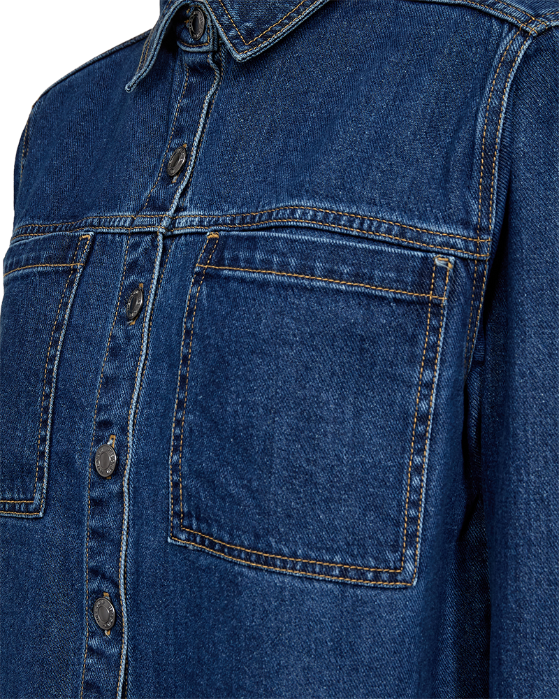 FQRINNA - DENIM JACKET - BLUE