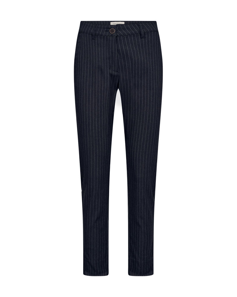 FQREX - Pinstriped broek - Blauw en grijs