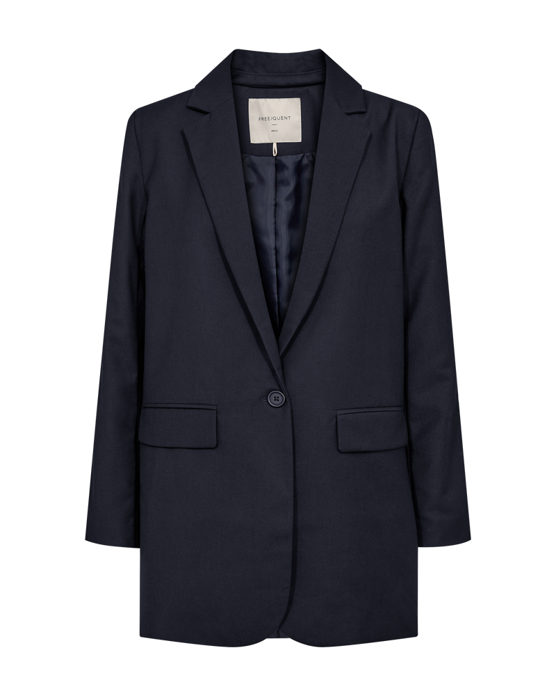 Fqlio - jas - blauw en wit