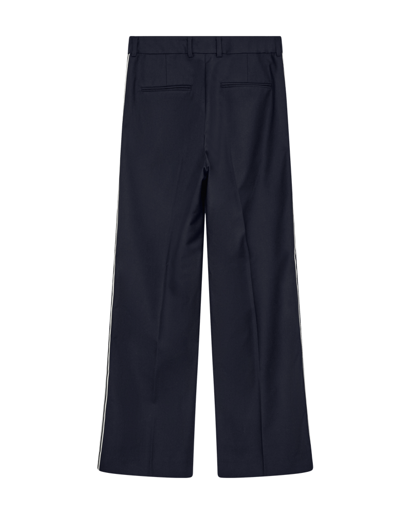 Fqlio - broek - wit en blauw
