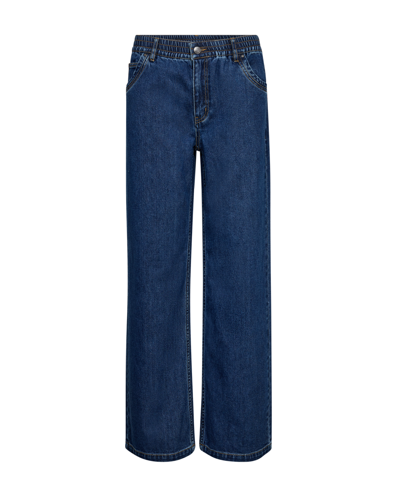 FQRINNA - DENIMPANTS - BLUE