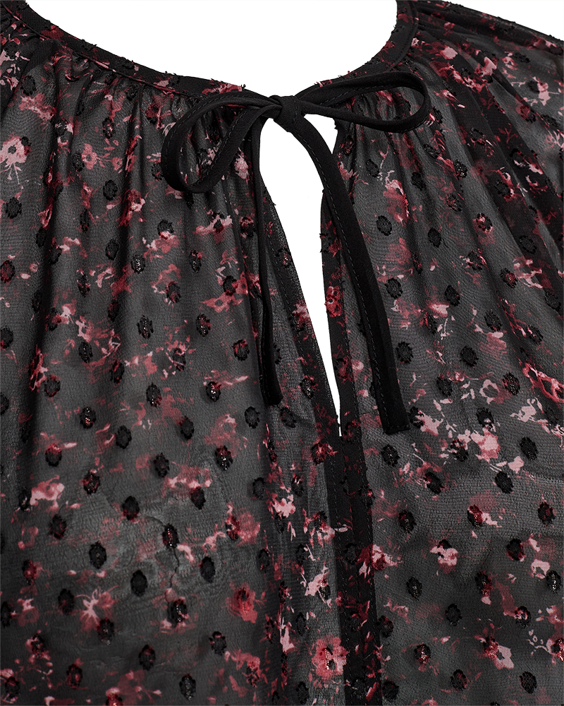 FQSANDA - BLOUSE - BORDEAUX