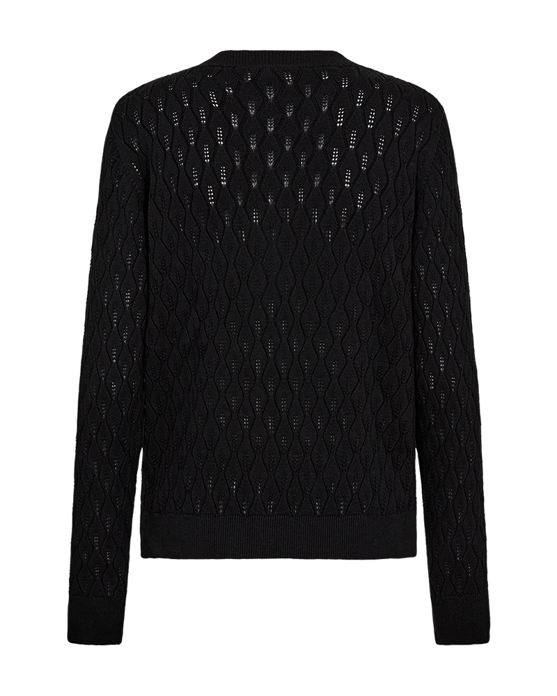 FQDODO - CARDIGAN - BLACK