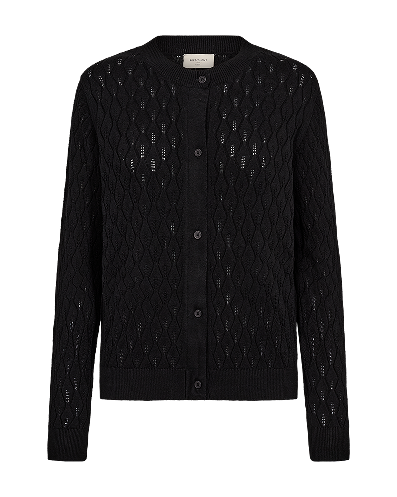 FQDODO - CARDIGAN - BLACK