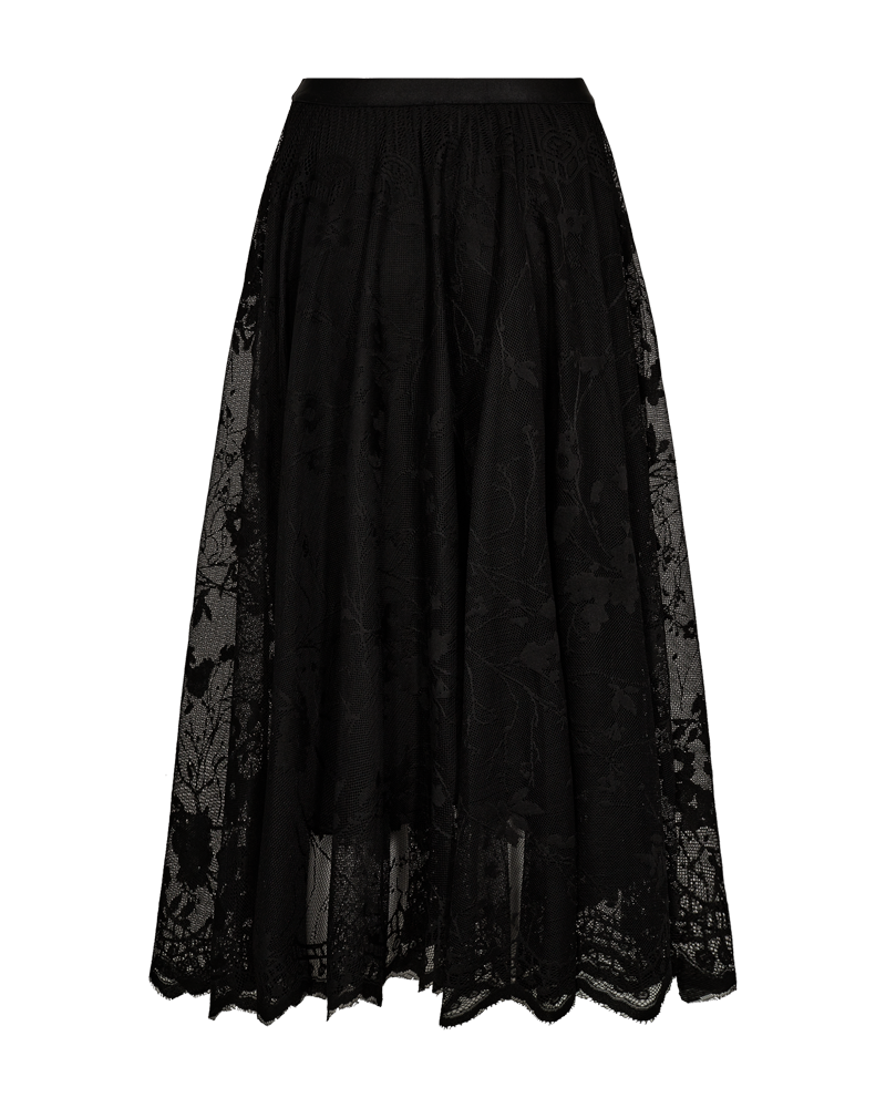 FQLALLY - SKIRT - BLACK