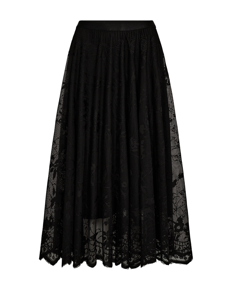FQLALLY - SKIRT - BLACK