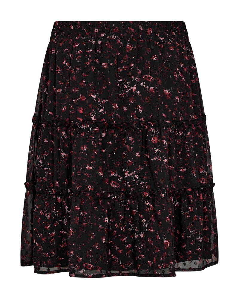 FQSANDA - SKIRT - BORDEAUX