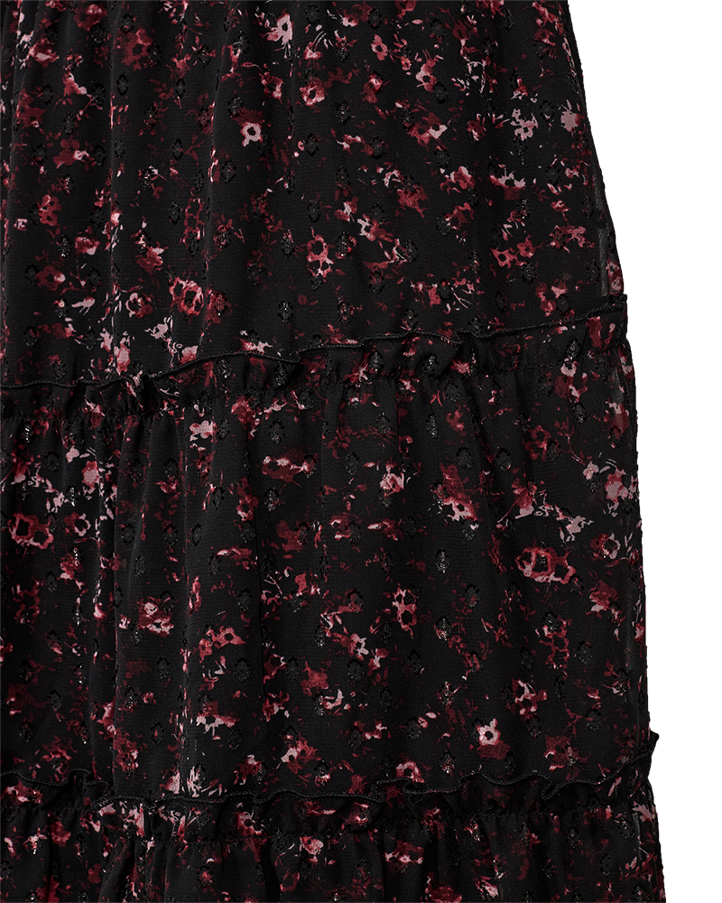FQSANDA - SKIRT - BORDEAUX