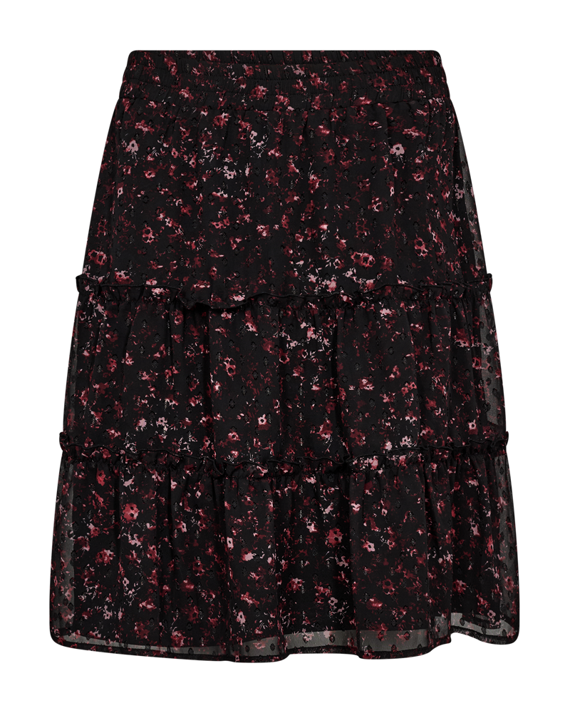 FQSANDA - SKIRT - BORDEAUX