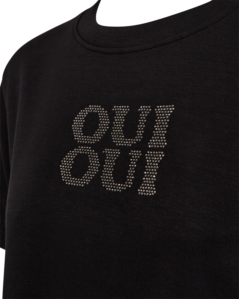 FQMALAK - T-SHIRT - BLACK