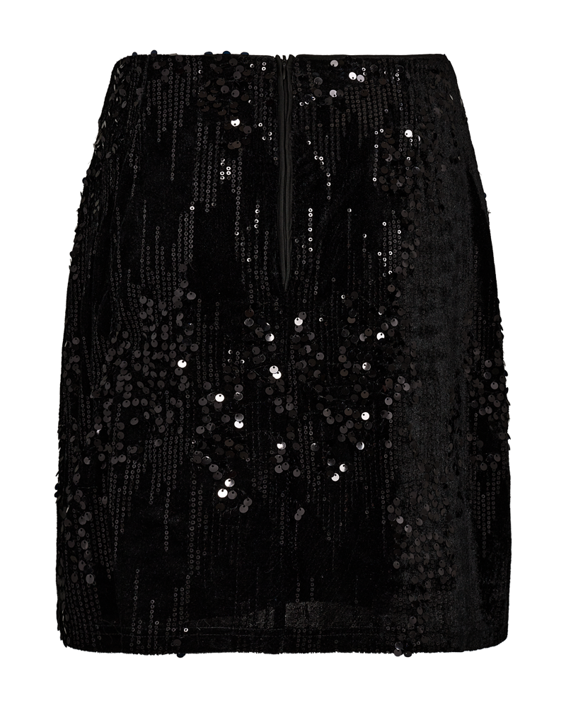 FQDOFFI - SKIRT - BLACK