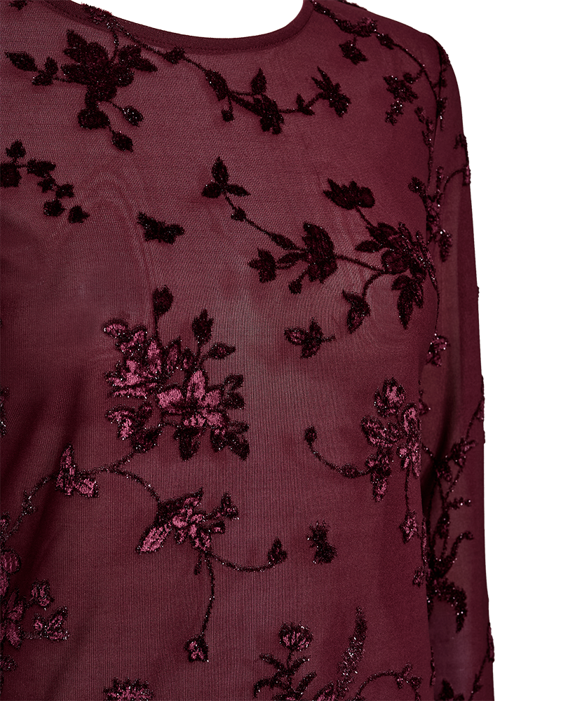 FQBISKA - BLOUSE - BORDEAUX