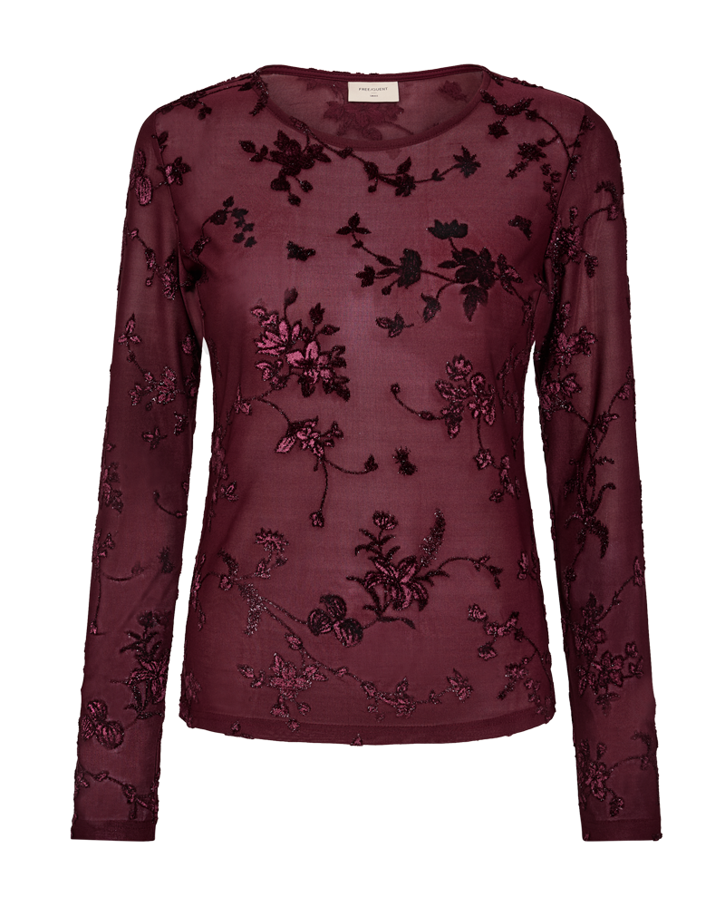 FQBISKA - BLOUSE - BORDEAUX