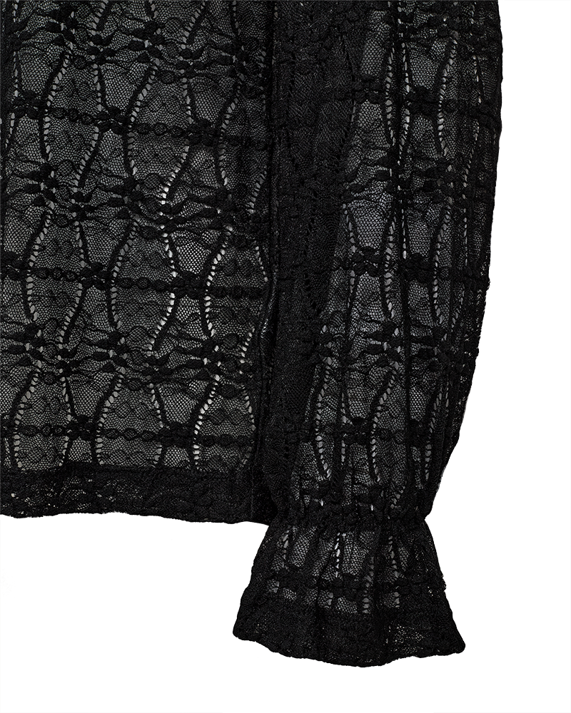 FQIBENA - BLOUSE - BLACK