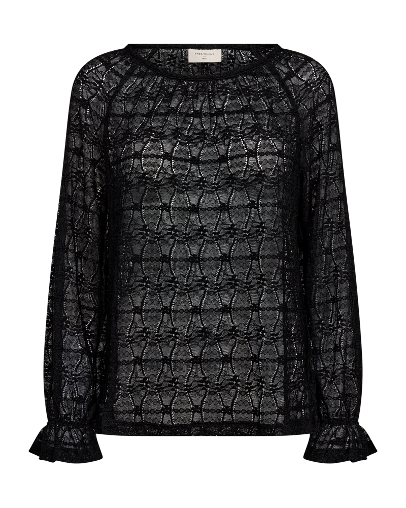 FQIBENA - BLOUSE - BLACK