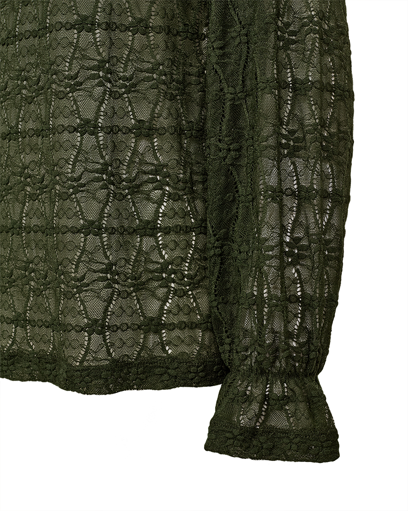 FQIBENA - BLOUSE - GREEN