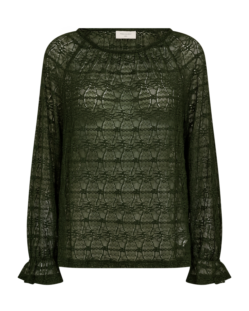 FQIBENA - BLOUSE - GREEN