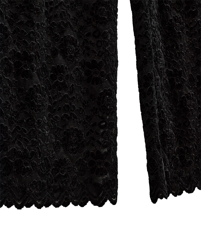 FQGRY - PANTS - BLACK