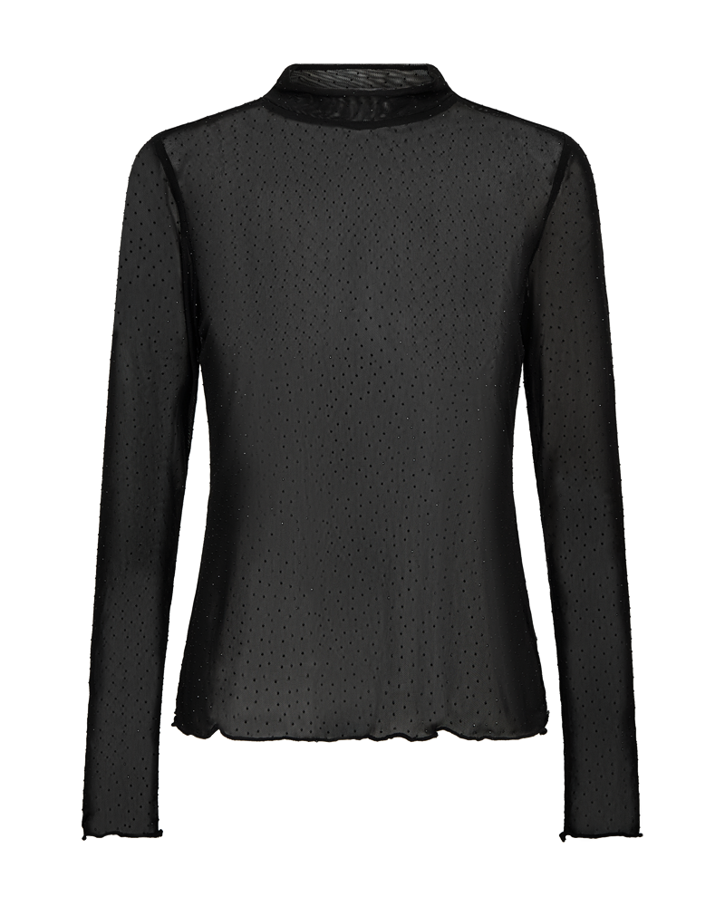 FQISKA - BLOUSE - BLACK