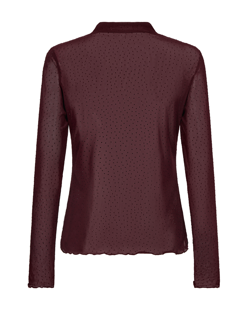 FQISKA - BLOUSE - BORDEAUX