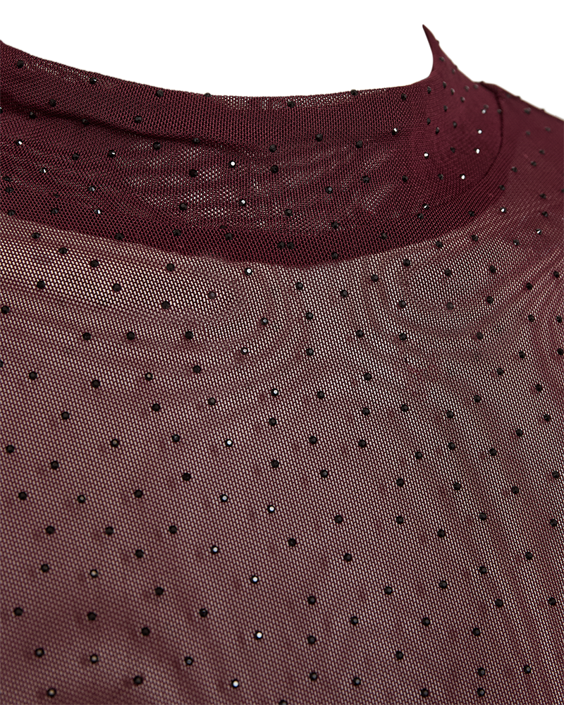 FQISKA - BLOUSE - BORDEAUX