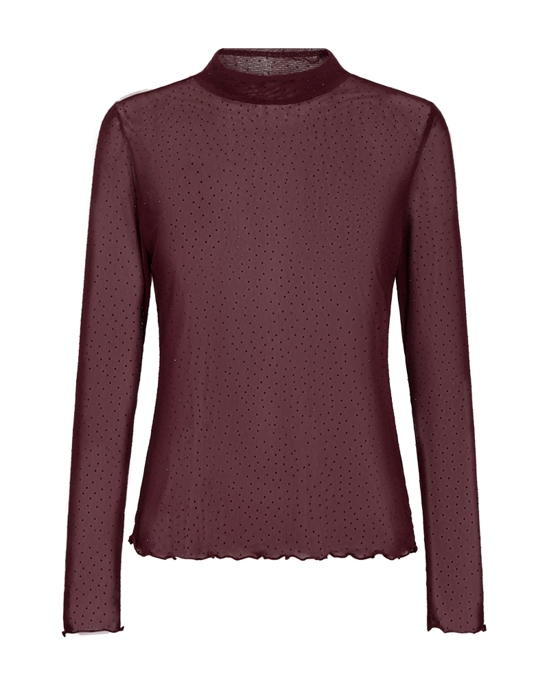 FQISKA - BLOUSE - BORDEAUX