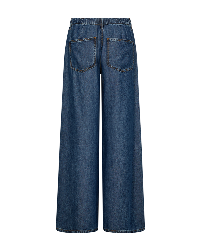 FQMILO - DENIM PANTS - BLUE