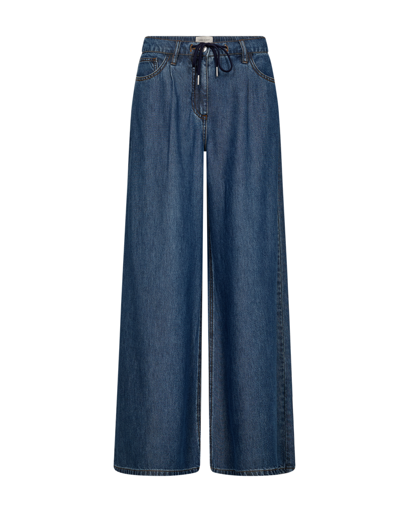 FQMILO - DENIM PANTS - BLUE